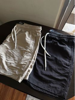 RSQ Mens 6" Nylon Shorts Medium
