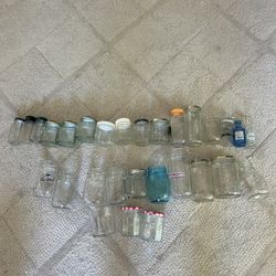 Recycled Glass Jars
