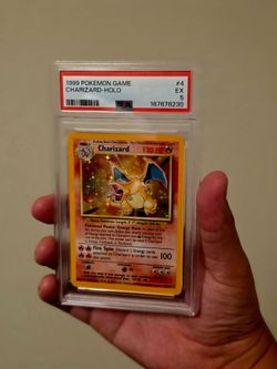 1999 Pokemon Charizard Holo #4 PSA 5