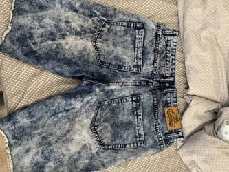 Men jean shorts
