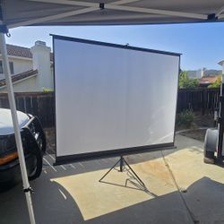 Portable Projector Screen 8ft By 6ft