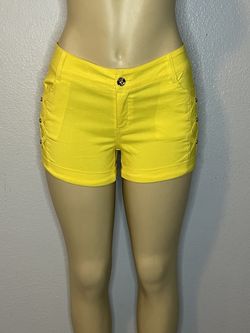 Yellow Summer Shorts