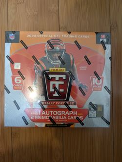 2024 Panini NFL Totally Certified Football Trading Card Premium Box