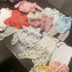 Girl Clothes 0-3 Months