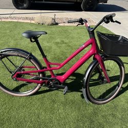 (2) Specialized Turbo Como SL 4.0 Medium - Raspberry & Dove Grey - Class 3 E-bikes