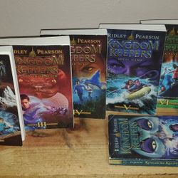 Kingdom Keepers Book Series By Ridley Pearson! Volumes 1-7! Good Condition!