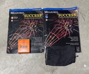 Measures of Success Band Method Books saxophone and clarinet 6 Reeds Bundle