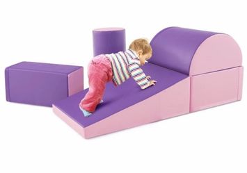 5PCS Climb and Crawl Activity Play Set Soft Foam Blocks Soft Climber Gift Kids