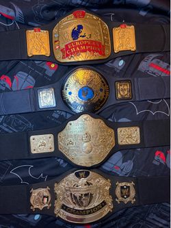 WWE Championship Belts