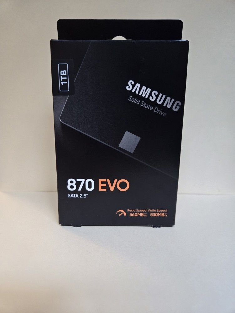 Samsung Solid State Drive 1TB 870 EVO SATA 2.5"