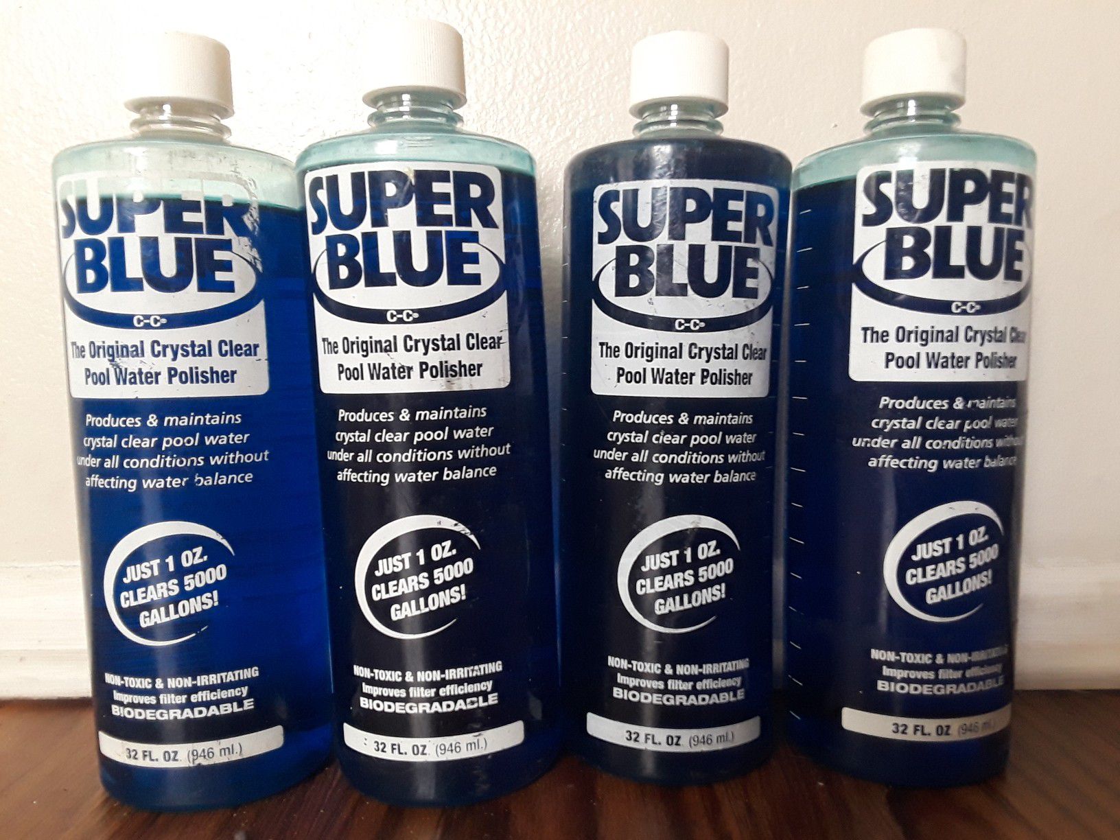 Super Blue Pool Water Clear Polishee
