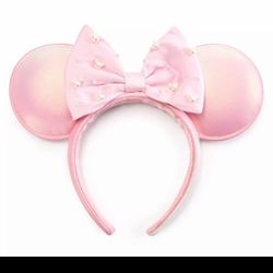  Pink Pearl Minnie Mouse Headband 