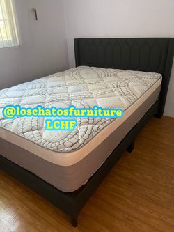 New bed Queen size bed frame with mattress
