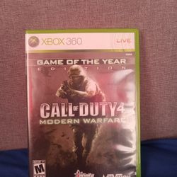 XBOX 360 Game (COD Warfare)