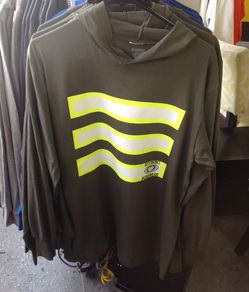 Olive green Long Sleeve with hoodie