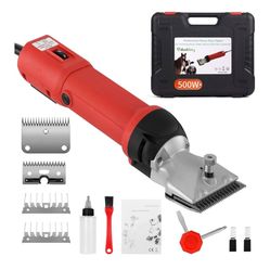 DUCKBOY Heavy Duty Clippers for Thick Coats Animals, 500W Professional Electric Shearing Machine for Horse Pony Cattle and Large Dogs Livestocks Groom