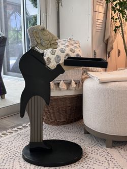 The Bombay Company James The Butler 32” Side Serving Tray 