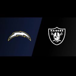 Chargers vs Raiders $75 OBO