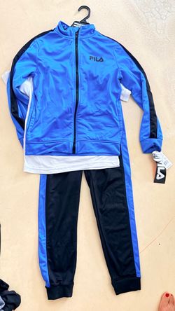 Kid size M 10 Fila Kids 3-Piece Track Suit Set