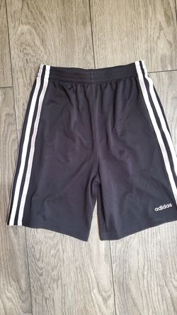 Size 7 boys adidas black shorts