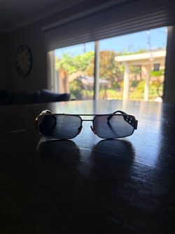 Versace gold sunglasses