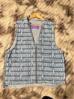 Badfriend Denim Vest and Jeans Set