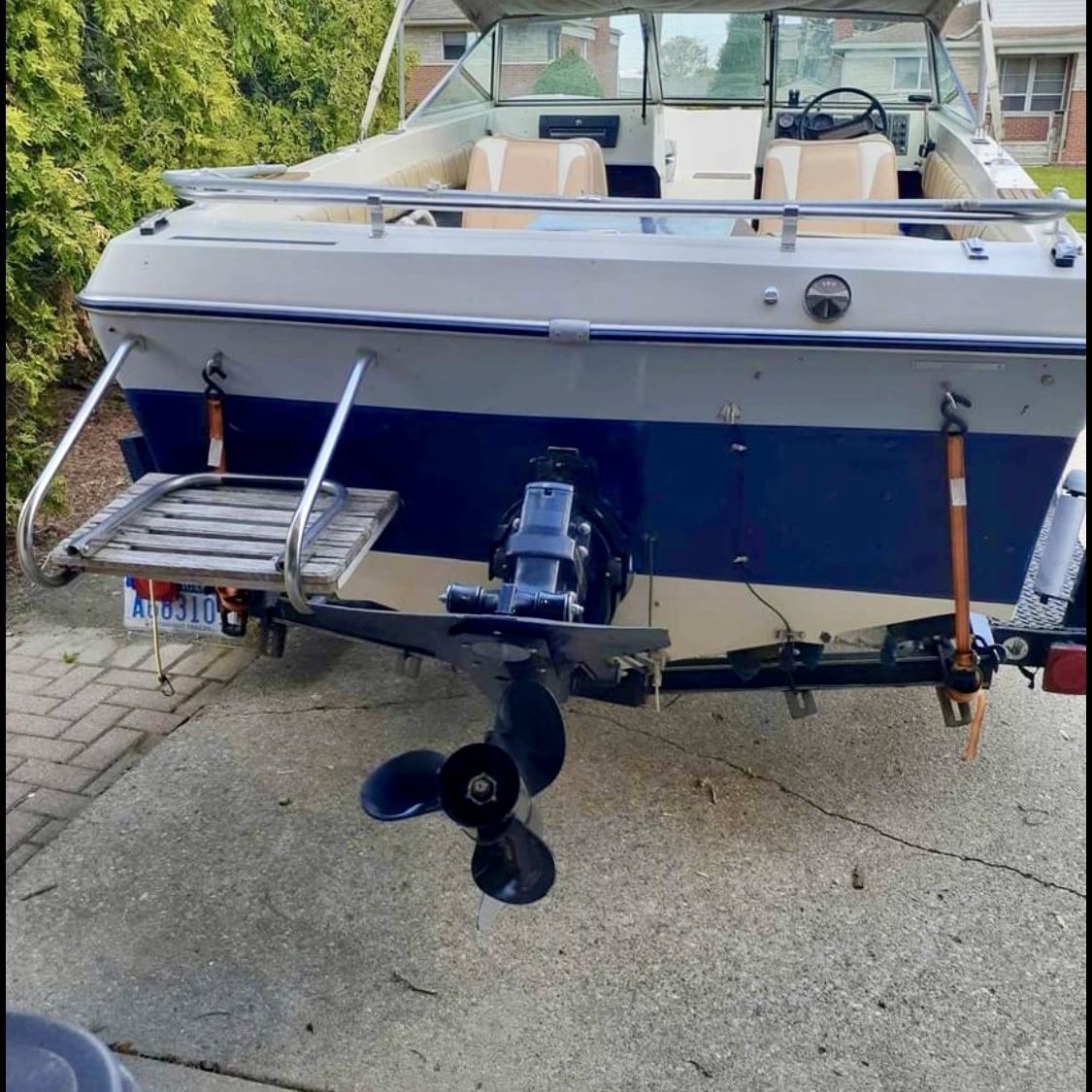1983 Chapparal All Seasons Open Bow with new trailer