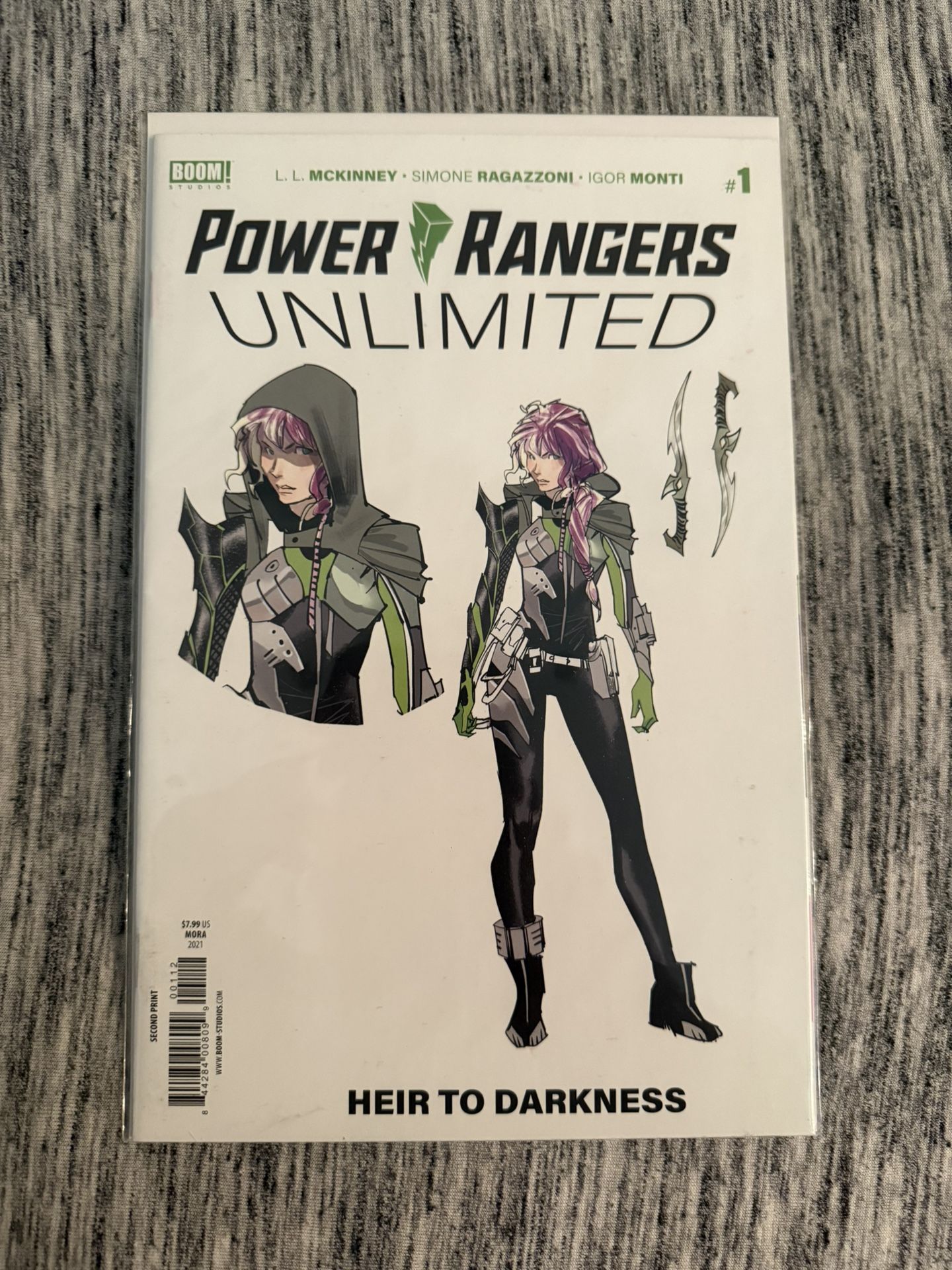 Power Ranger Unlimited: Heir To Darkness #1