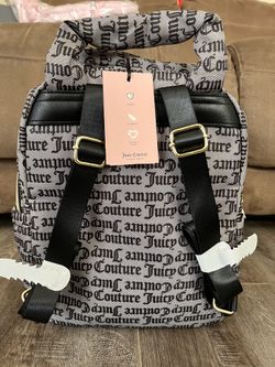 Juicy Couture Black Beige Lovely Puff Backpack for Sale in  display picture 1