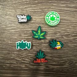 420 Weed Croc Charms Jibbitz