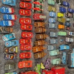 Disney Cast Iron Car Lot 