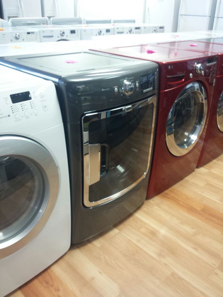 MAYTAG GRAY FRONT LOAD GAS DRYER ONLY
