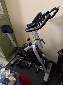 Exercise bike.