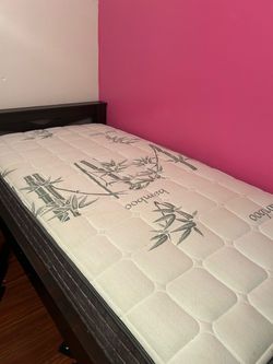 Wooden bed