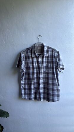 Arrow Men’s Plaid Button Up Shirt Size XL Long Sleeve Casual Work Like New
