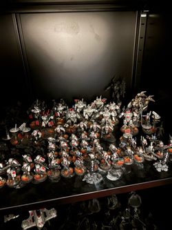 Games Workshop Warhammer 40K Tau Empire Painted Miniatures Mixed Lot Bulk