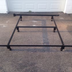 Bed Frame Like New 72"x76"