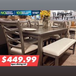 6pcs Dining Set 