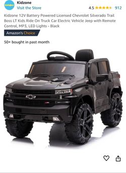 Chevy Kids Powered Truck