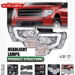 Ford F150 LED Headlights 