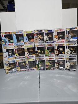 Funko Pops! Movies/tv/animation $10-$15 Each