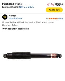 Suspension Shock Absorber for Chevrolet Tahoe