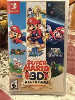 Used Nintendo Switch Super Mario 3D All Stars