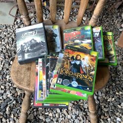 Xbox Games With Some Xbox Attachments 