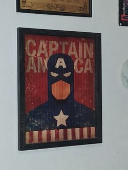 Captain America sign