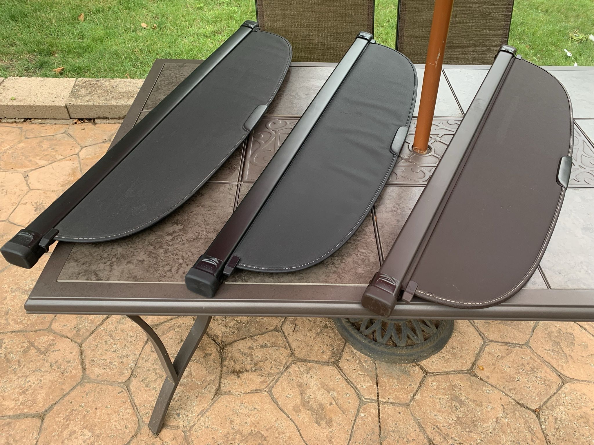 3 OEM LEXUS RX350 RX450h TONNEAU TRUNK CARGO COVER