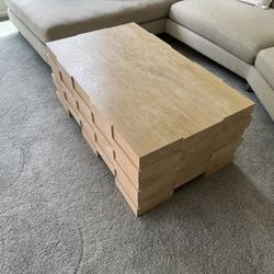 Crate & Barrel Solid Wood Coffee Table – $250 OBO – Pickup in Newcastle