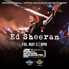 Ed Sheeran - Hard Rock Live 5/3 Tickets For Sale