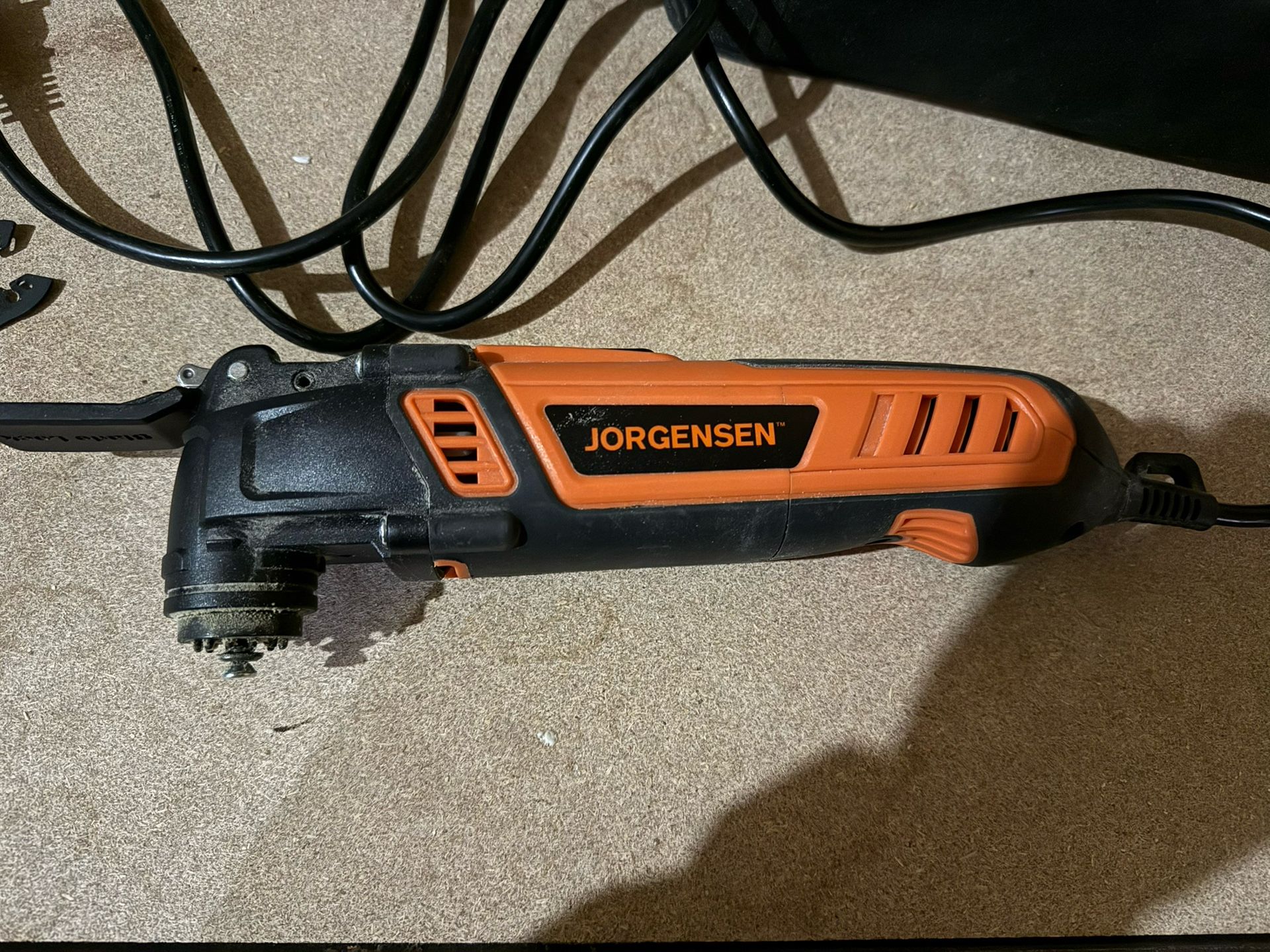 Jorgensen Oscillating Multi Tool - 4 Amp (One Blade Plus Sanding Attachment)