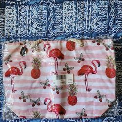 New, Packaged, Large Canvas Beach Tote